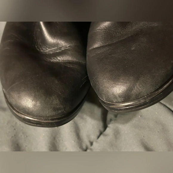 Cole Haan Ontario waterproof wedge black boots size 6.5B - Picture 8 of 9